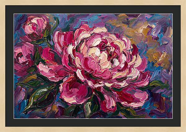Pink Peony Blooming Beauty