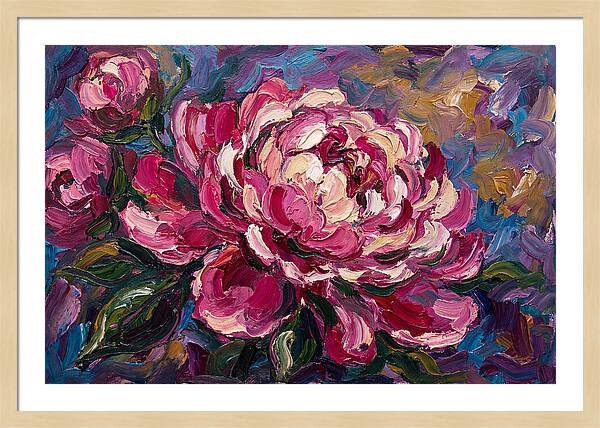 Pink Peony Blooming Beauty