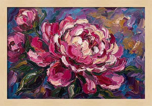 Pink Peony Blooming Beauty