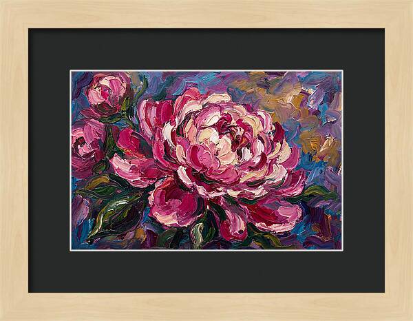 Pink Peony Blooming Beauty