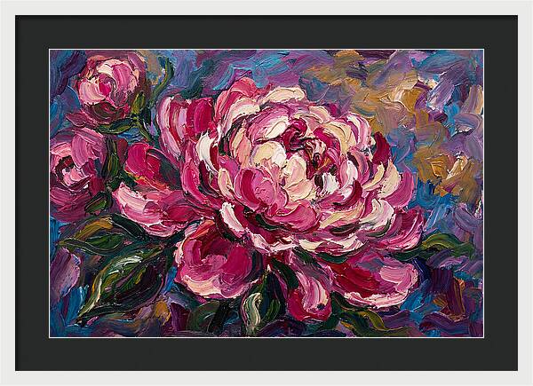 Pink Peony Blooming Beauty