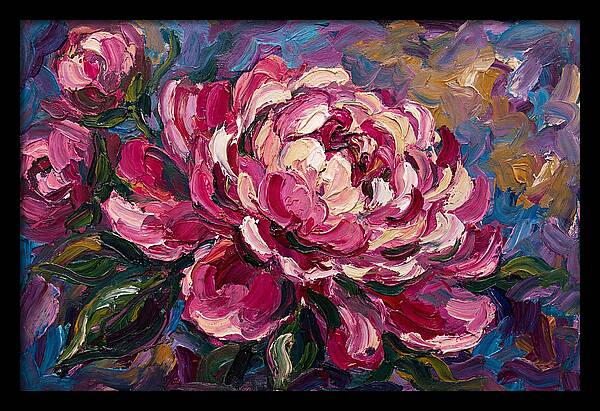 Pink Peony Blooming Beauty