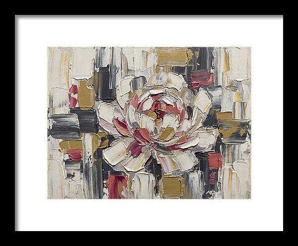 Pink Peony In Abstract Harmony