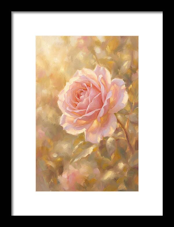 Pink Rose In Soft Light