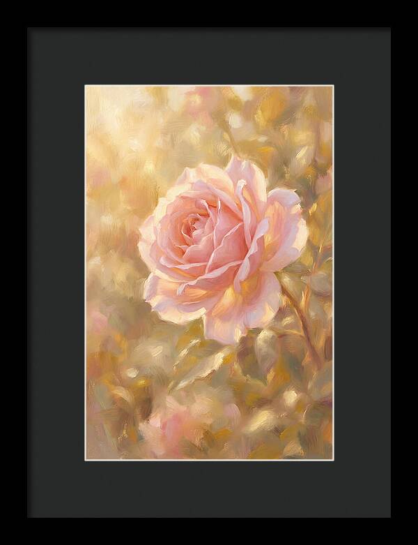 Pink Rose In Soft Light