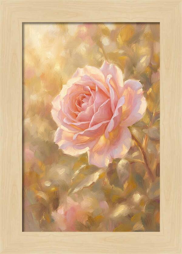 Pink Rose In Soft Light