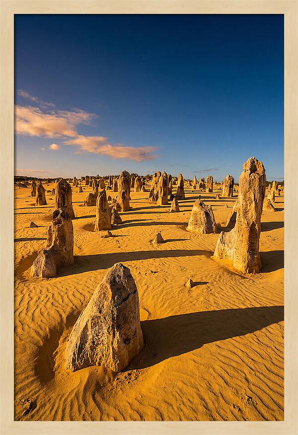 Pinnacles Desert At Golden Hour