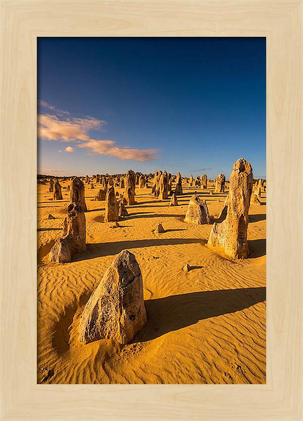 Pinnacles Desert At Golden Hour