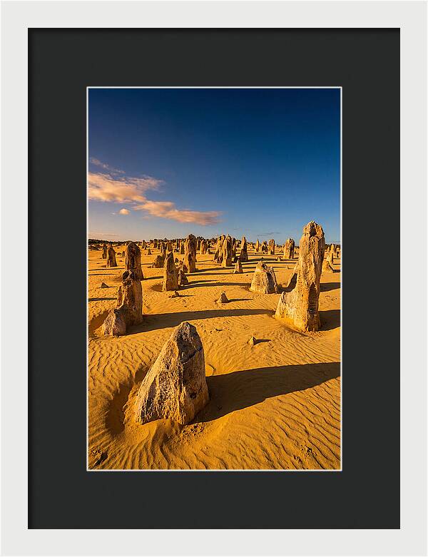 Pinnacles Desert At Golden Hour