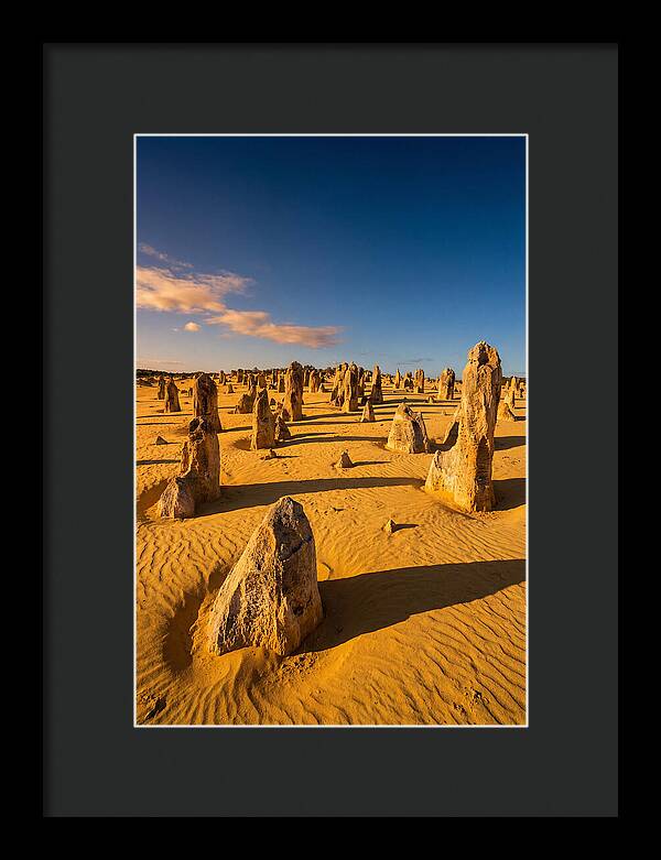 Pinnacles Desert At Golden Hour