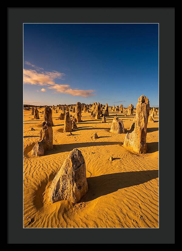 Pinnacles Desert At Golden Hour