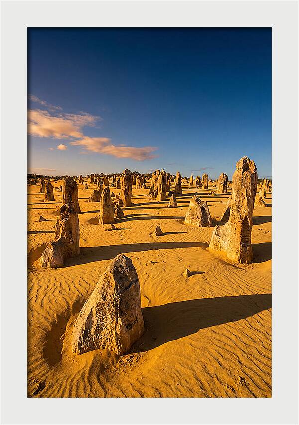 Pinnacles Desert At Golden Hour