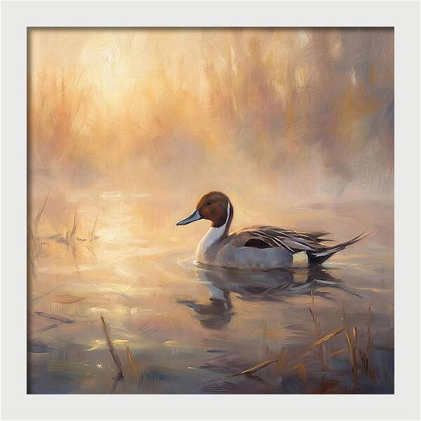 Pintail Duck In Light