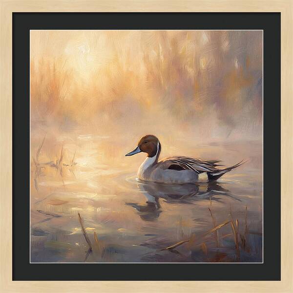 Pintail Duck In Light