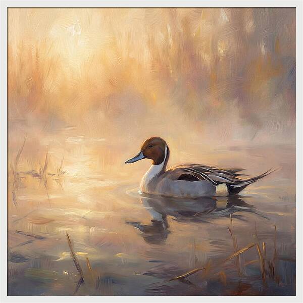 Pintail Duck In Light