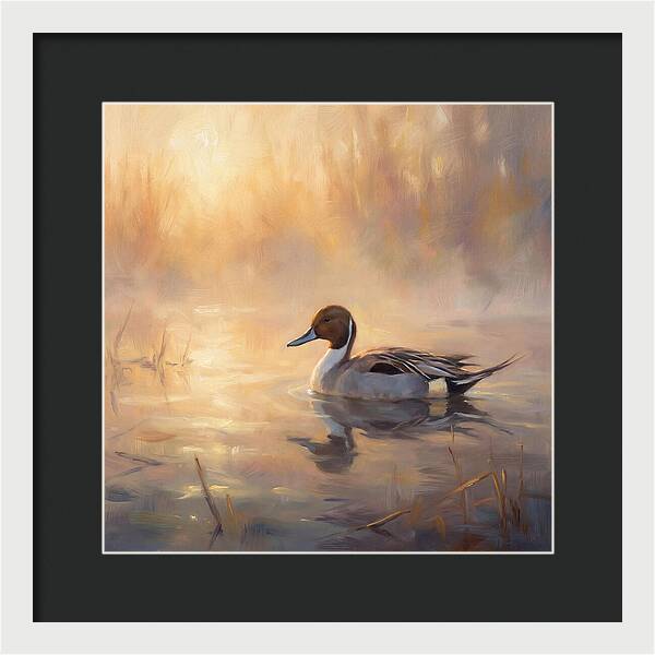 Pintail Duck In Light