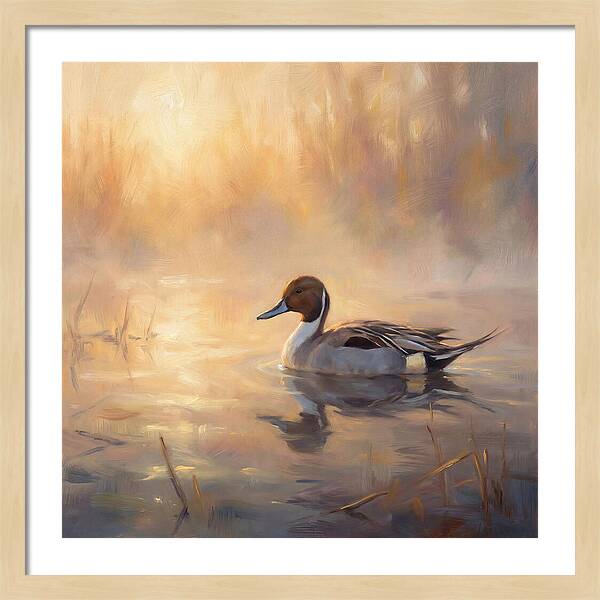 Pintail Duck In Light
