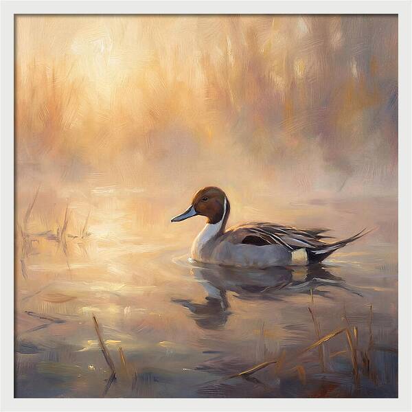 Pintail Duck In Light