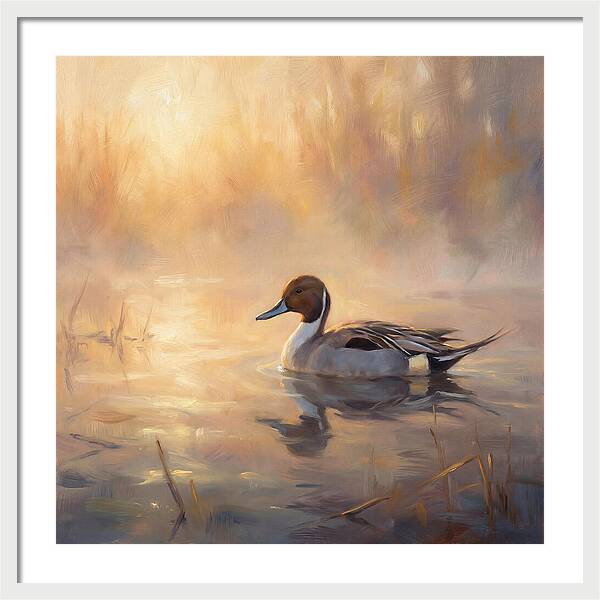 Pintail Duck In Light
