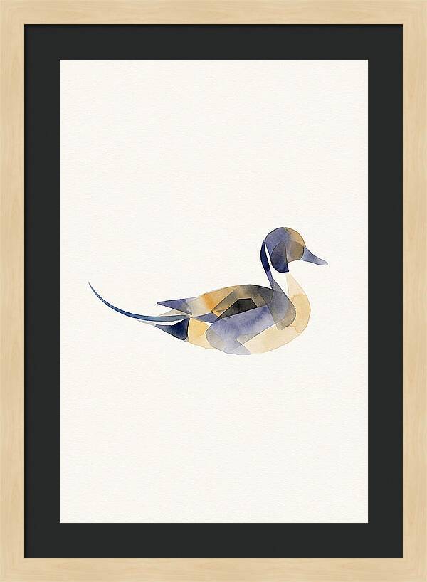 Pintail Duck Minimalism