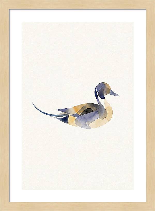 Pintail Duck Minimalism