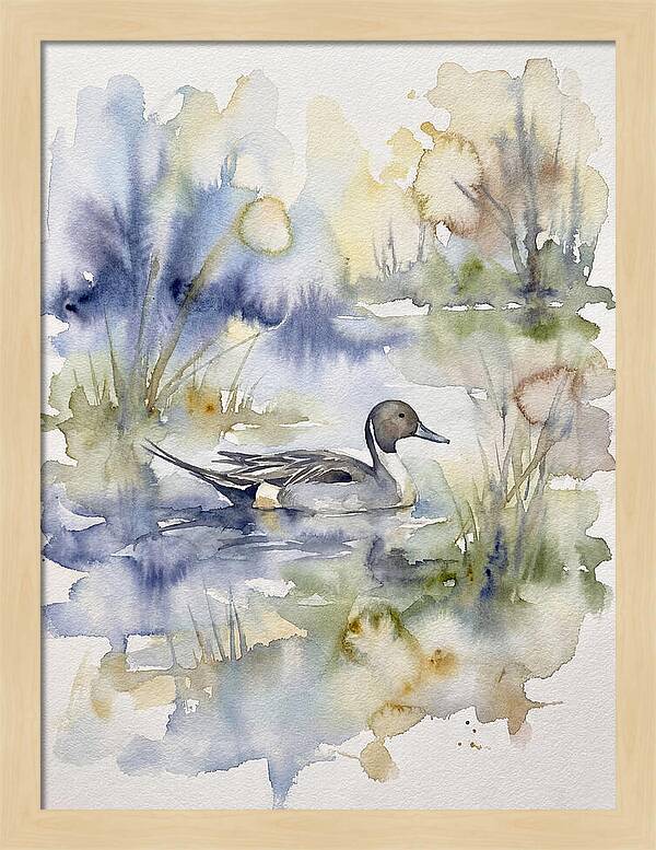 Pintail Duck Serenity