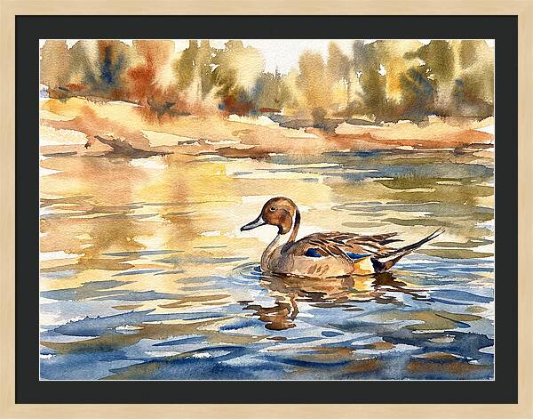 Pintail Duck Tranquility