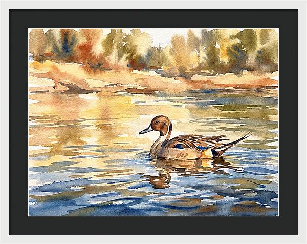 Pintail Duck Tranquility