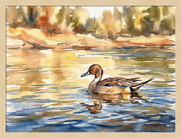 Pintail Duck Tranquility