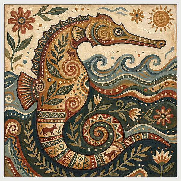 Pipefish Folk Art