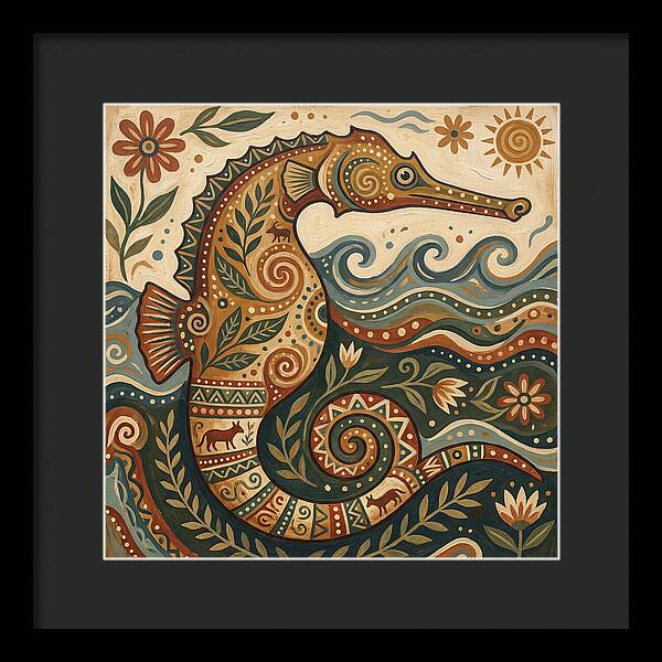 Pipefish Folk Art