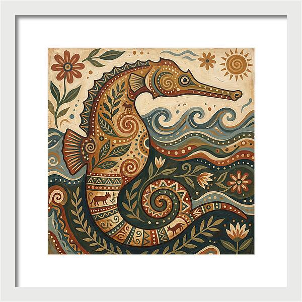 Pipefish Folk Art