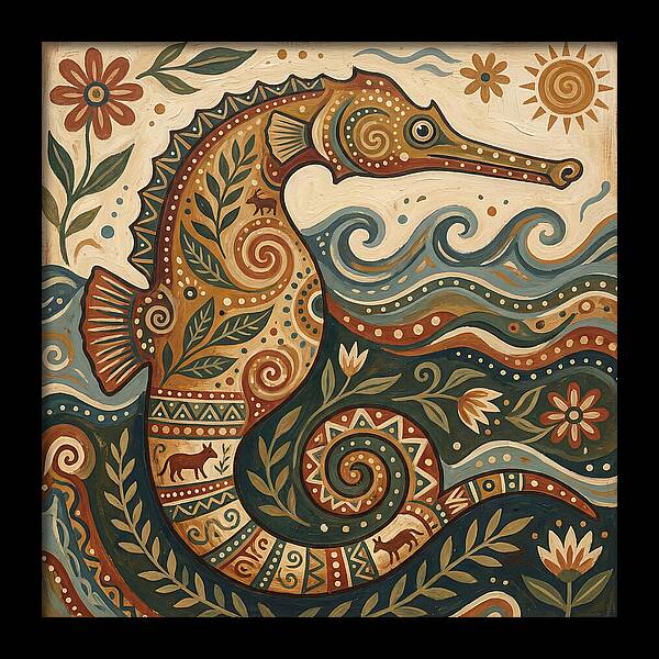 Pipefish Folk Art