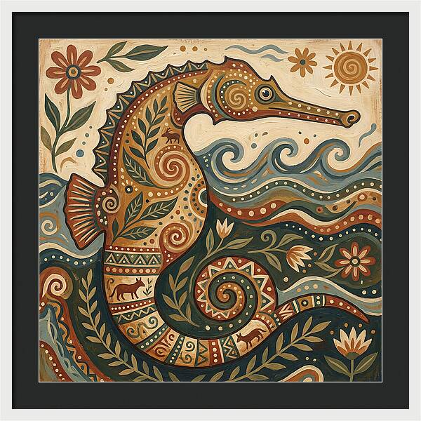 Pipefish Folk Art
