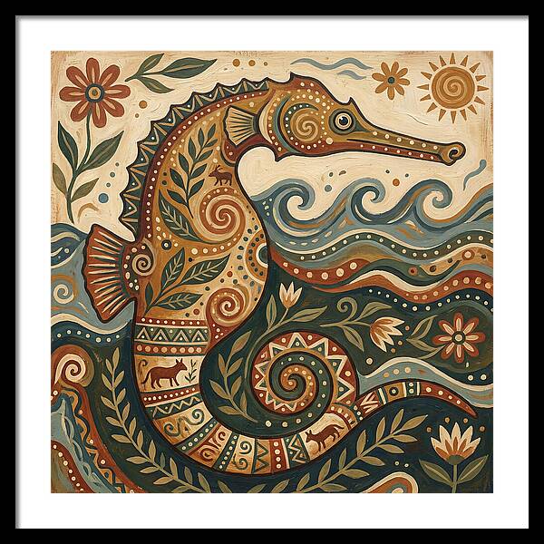 Pipefish Folk Art