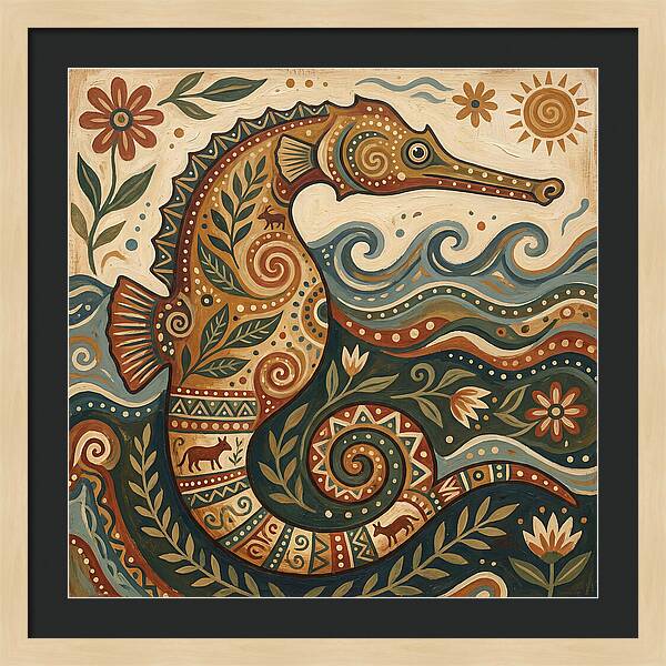Pipefish Folk Art