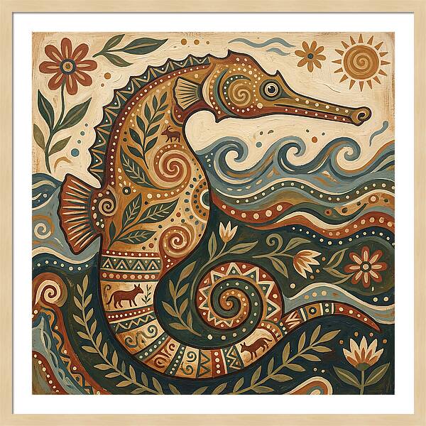Pipefish Folk Art