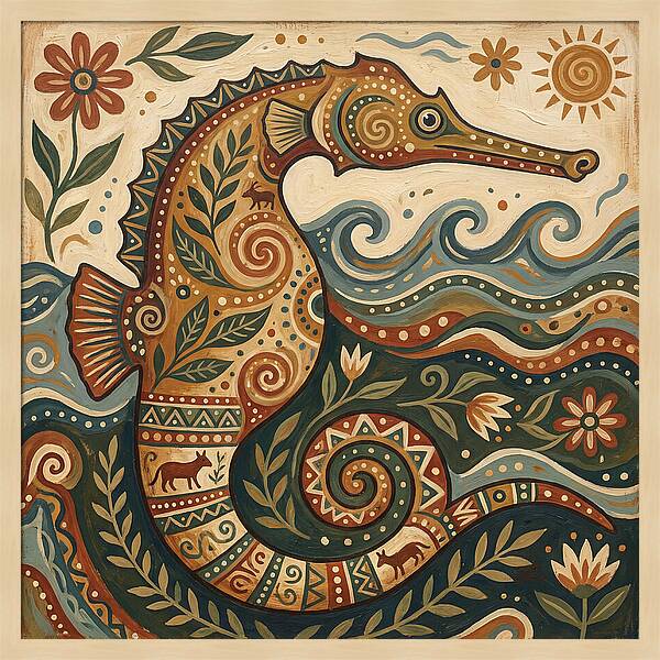Pipefish Folk Art