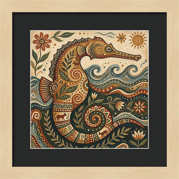 Pipefish Folk Art