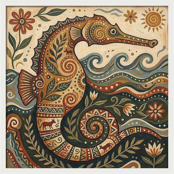 Pipefish Folk Art