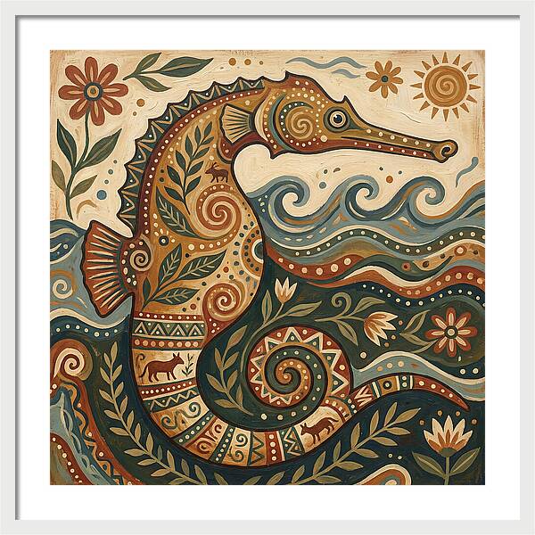 Pipefish Folk Art