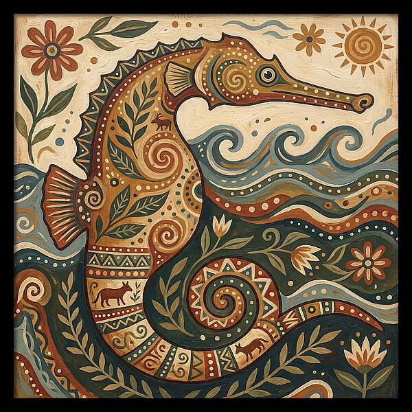Pipefish Folk Art