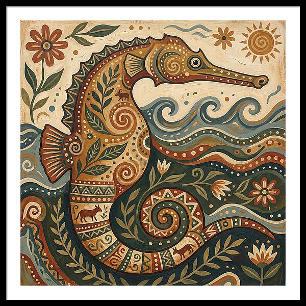 Pipefish Folk Art