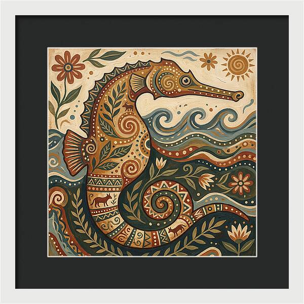 Pipefish Folk Art