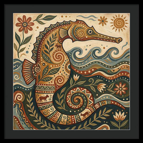 Pipefish Folk Art
