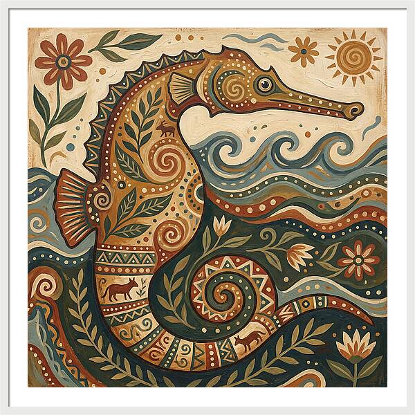 Pipefish Folk Art