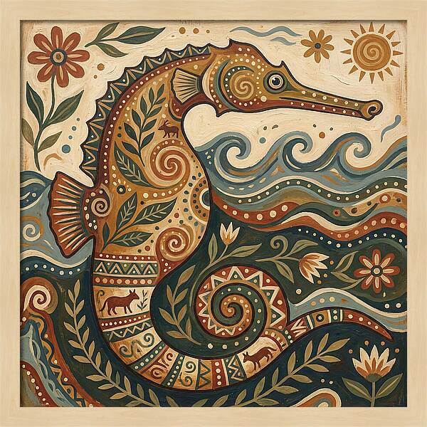 Pipefish Folk Art