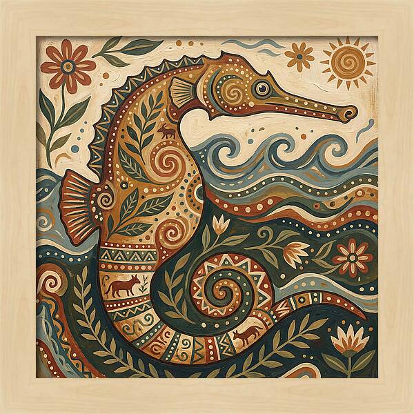 Pipefish Folk Art