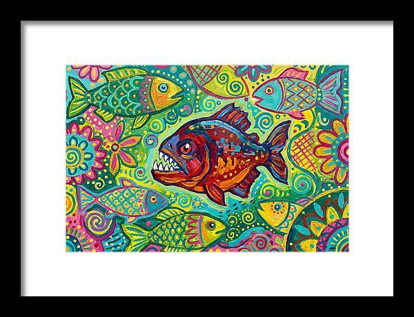 Piranha Folk Art