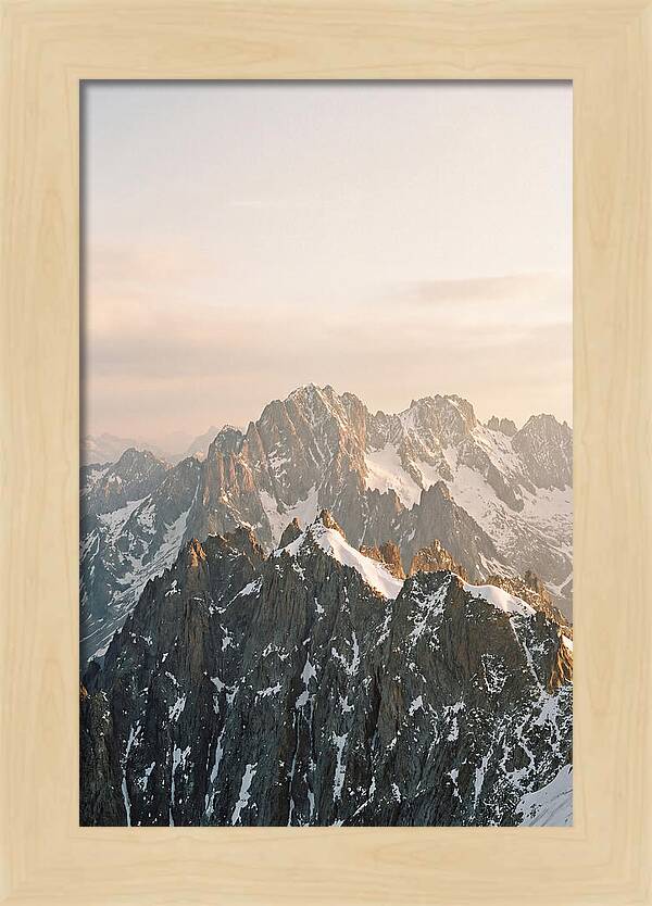 Pirin Mountain Peaks At Dusk